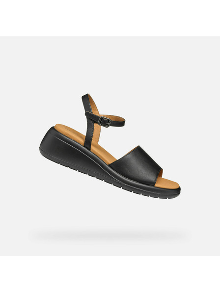 Geox Fekete Geox Meliconia női szandál