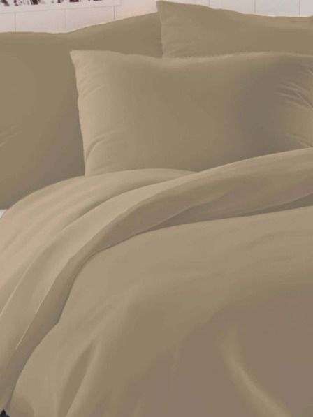 Kvalitex Francia szatén ágynemű LUXURY COLLECTION 1+2, 220x200, 70x90cm bézs francia szatén ágynemű