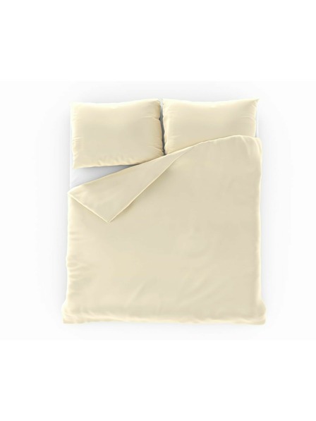 Kvalitex Luxury Collection szatén ágyneműhuzat 140x200, 70x90cm törtfehér Kvalitex