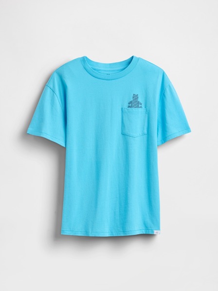 GAP Brannan unisex gyerek póló zsebbel GAP