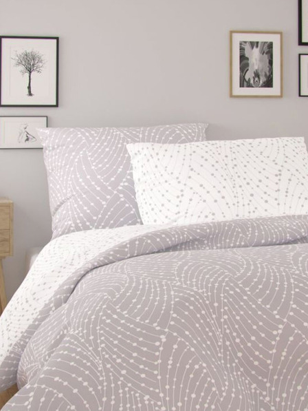 Kvalitex Francia pamut ágynemű NORDIC COLLECTION 200x200, 70x90cm ASTRA