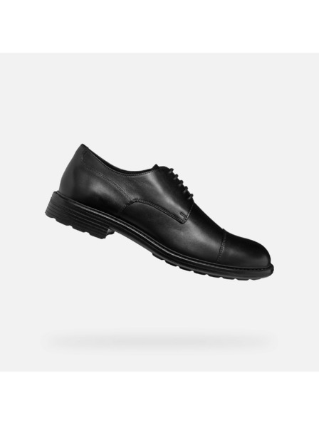 Geox Fekete férfi Geox Walk Pleasure ruhacipő