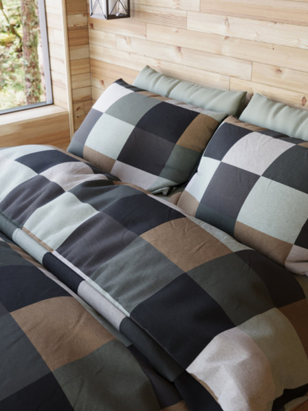Kvalitex Francia viszkóz ágynemű WOODY kollekció 240x220, 70x90cm DION