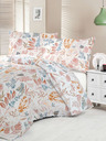 Kvalitex Luxury Collection szatén francia ágyneműhuzat 1+2, 240x200, 70x90cm Coral garden Kvalitex