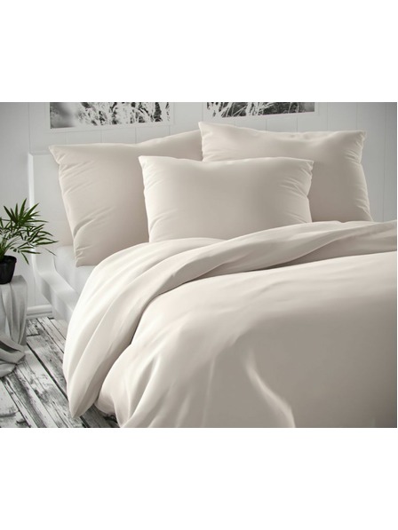 Kvalitex Luxury Collection szatén ágyneműhuzat 140x200, 70x90cm fehér Kvalitex