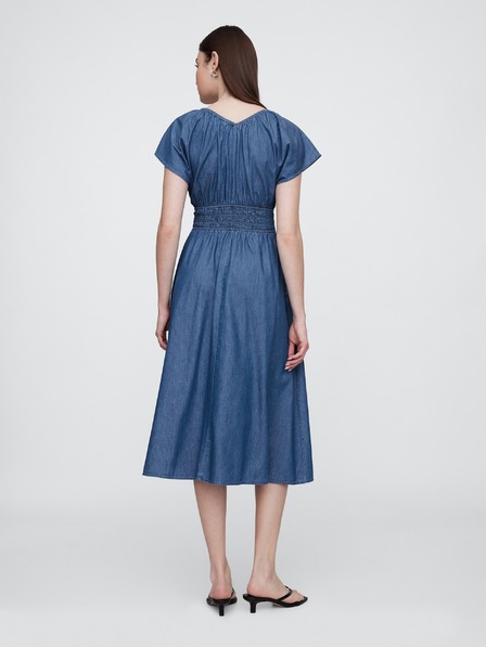 GAP Chambray maxi ruha zsebekkel Americana GAP