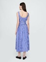 GAP Poplin midi ruha zsebekkel GAP