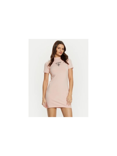 Guess Jeans Guess jeans rózsaszín mini ruha G66B