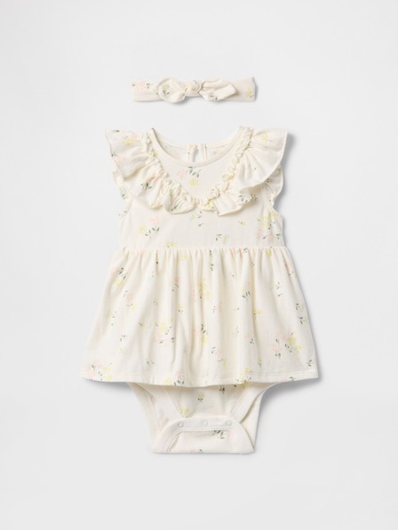 GAP Baby szett: ruha és hajpánt GAP