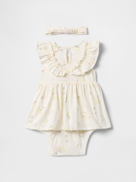 GAP Baby szett: ruha és hajpánt GAP