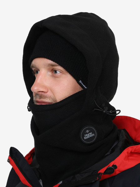 Horsefeathers Gene balaclava - fekete HORSEFEATHERS