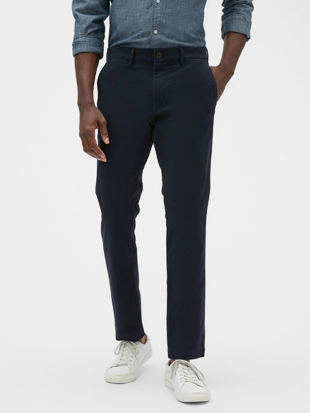 GAP Essential khaki skinny fit nadrág GapFlex GAP