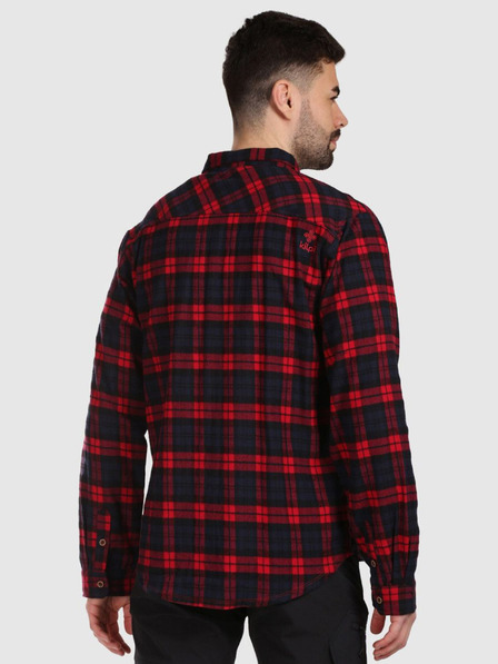 Kilpi Férfi sportos flanel ing Kilpi FLANNY-M Piros