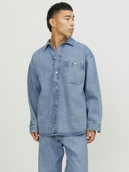 Jack & Jones Kék férfi Jack & Jones Santorini Santorini farmer felső ing