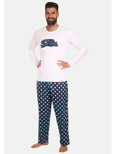 Styx Férfi Styx pöttyös pizsama