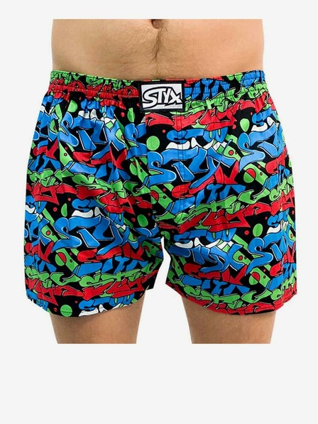 Styx Férfi rövidnadrág Styx art klasszikus gumi graffiti