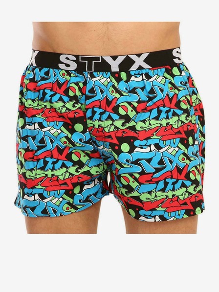 Styx Férfi Styx art sport rövidnadrág gumi graffiti