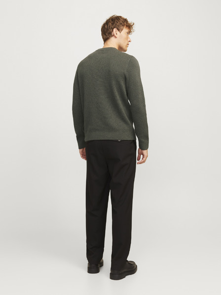 Jack & Jones Khaki színű Jack & Jones férfi pulóver