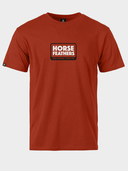 Horsefeathers Póló Millennium - narancssárga rozsda méret L HORSEFEATHERS