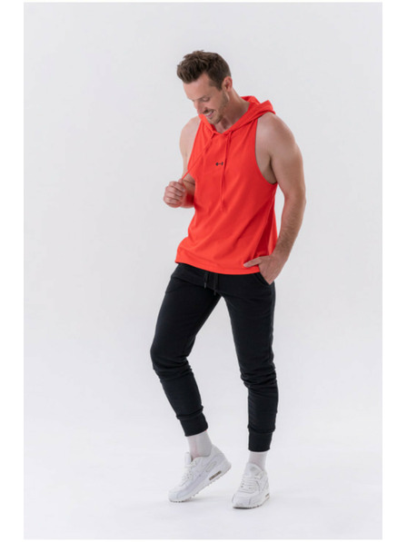 Nebbia Fitnesz top kapucnival 323 Piros Nebbia Nebbia