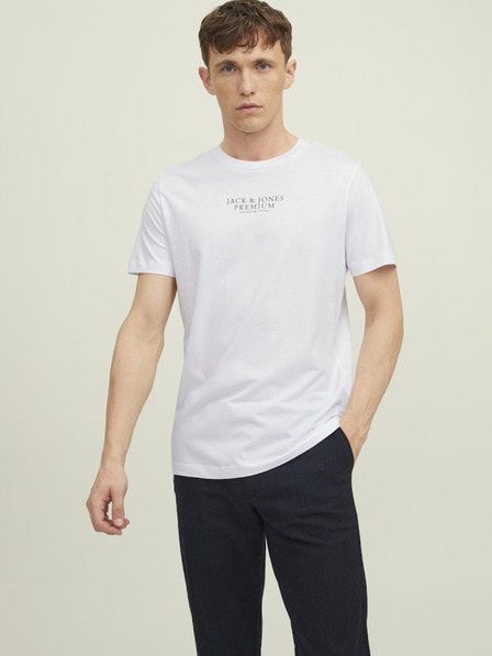 Jack & Jones Fehér Jack & Jones férfi kapucnis pulóver
