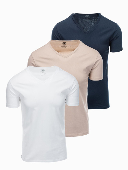 Ombre Clothing Férfi póló nyomtatás nélkül - mix 3 db Z29 Ombre Clothing