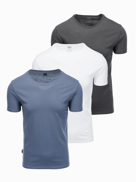Ombre Clothing Férfi póló nyomtatás nélkül - mix 3 db Z29 Ombre Clothing