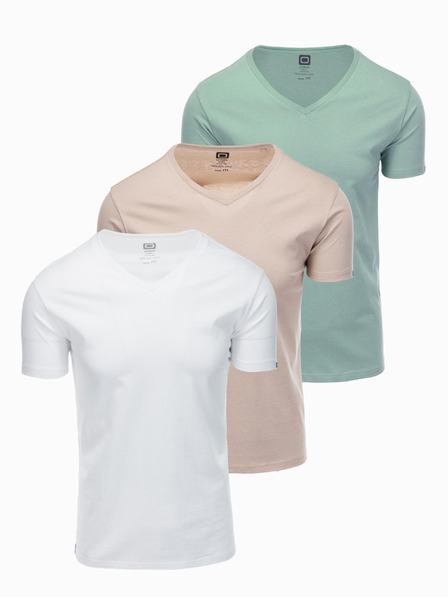 Ombre Clothing Férfi póló nyomtatás nélkül - mix 3 db Z29 Ombre Clothing