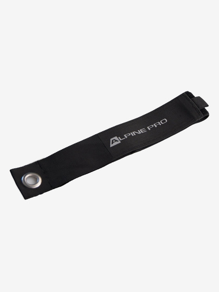 ALPINE PRO Tépőzáras tartó 6db ALPINE PRO LOOPO fekete
