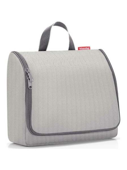 Reisenthel Reisenthel Toiletbag XL Herringbone Grey Reisenthel Toiletbag XL Herringbone Grey