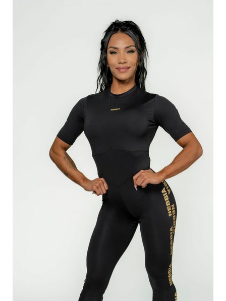 Nebbia NEBBIA Női INTENSE Focus sportpulóver 823 Gold Nebbia 823 Nebbia Gold Nebbia