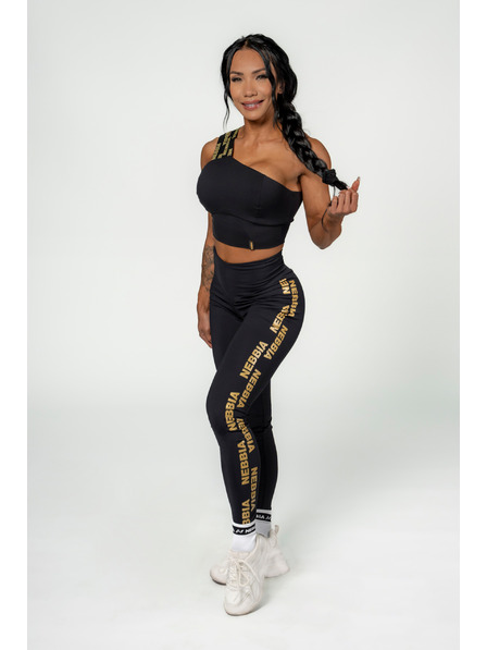 Nebbia NEBBIA INTENSE Iconic női magas derekú leggings 834 Arany Nebbia