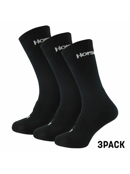 Horsefeathers Delete Premium Wmns 3Pack zokni - fekete 5 - 7-es méret HORSEFEATHERS