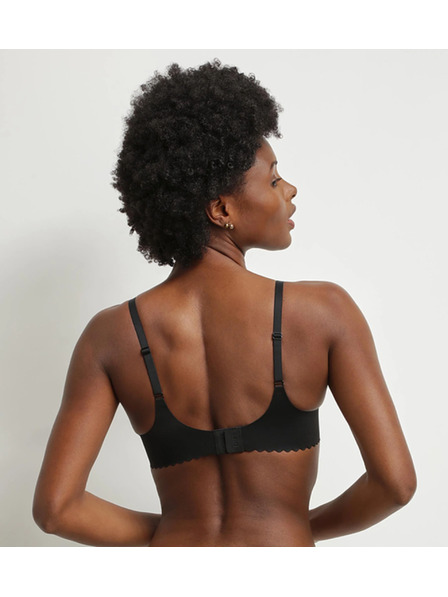 DIM DIM TRIANGLE BODY TOUCH BRA - Női merevítő alatti melltartó - fekete
