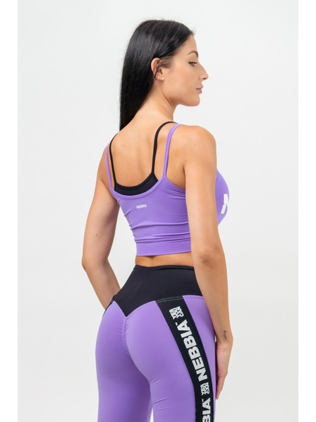 Nebbia Dupla rétegű sportmelltartó FLEX 241 Nebbia