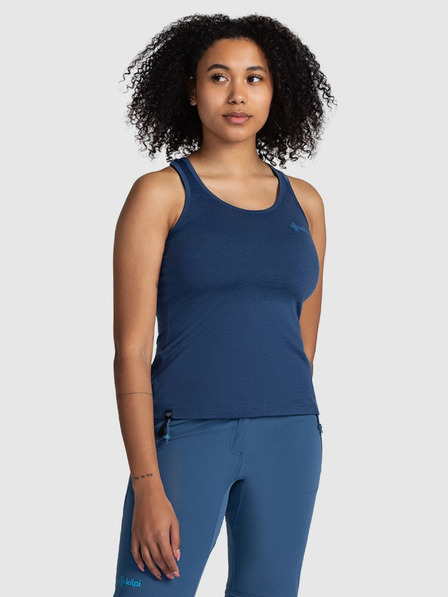 Kilpi Női Merinó gyapjú funkcionális Tank Top Kilpi MIRIEN-W Sötétkék