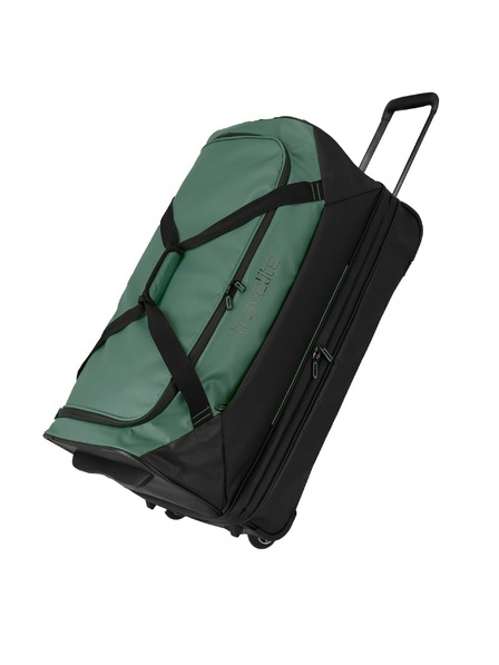 Travelite Travelite Basics kerekes düftin exp. Fekete/zöld