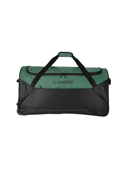 Travelite Travelite Basics Trolley utazótáska Fekete/zöld