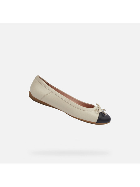 Geox Krémes Geox Charlene női balerina cipő