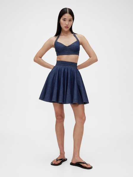 GAP Farmer pliszírozott mini szoknya GapStudio by Zac Posen GAP