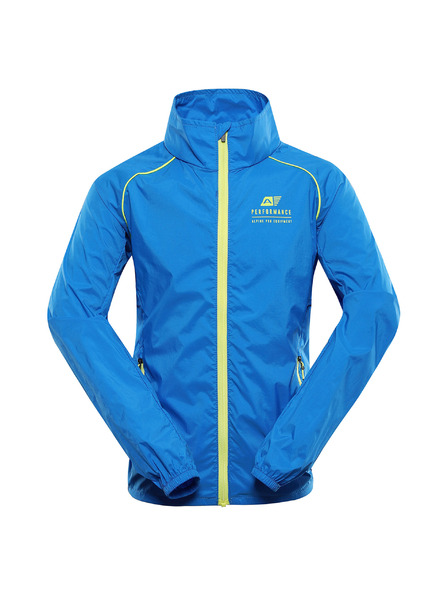 ALPINE PRO Gyerek ultrakönnyű kabát dwr kezeléssel ALPINE PRO SPINO 2 elektromos kék limonádé