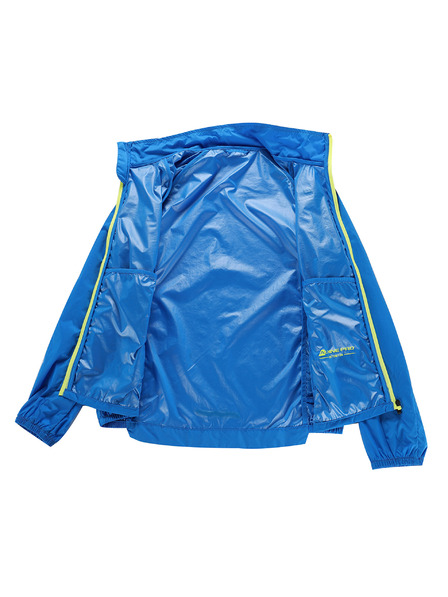 ALPINE PRO Gyerek ultrakönnyű kabát dwr kezeléssel ALPINE PRO SPINO 2 elektromos kék limonádé