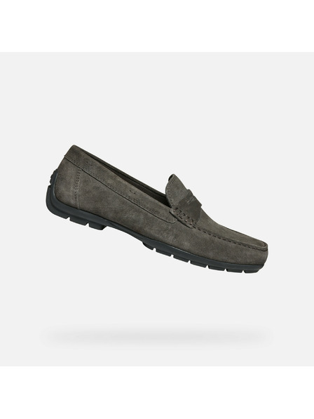 Geox Szürke férfi mokaszin Geox Moner W 2FIT