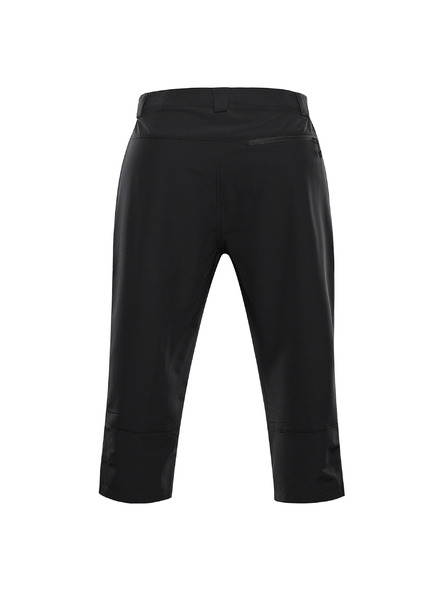 ALPINE PRO Férfi softshell capri nadrág ALPINE PRO WEDER 2 fekete
