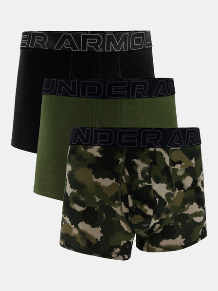 Under Armour Férfi boxeralsó Under Armour M UA Perf Cotton Nov 3in-GRN