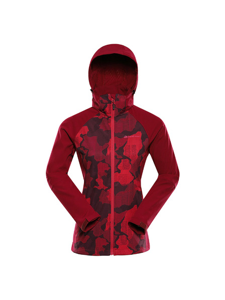 ALPINE PRO ALPINE PRO HOORA női softshell dzseki DWR kezeléssel anemone változat pa