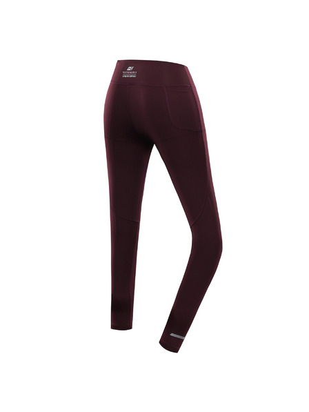 ALPINE PRO Női gyorsan száradó leggings ALPINE PRO MARDA füge