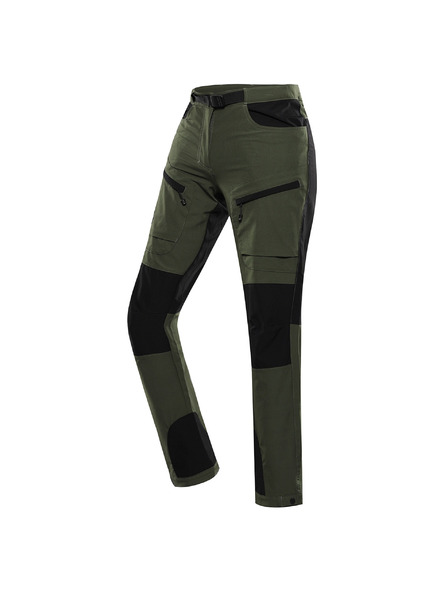 ALPINE PRO Női softshell nadrág ALPINE PRO AKANA 2 puska zöld