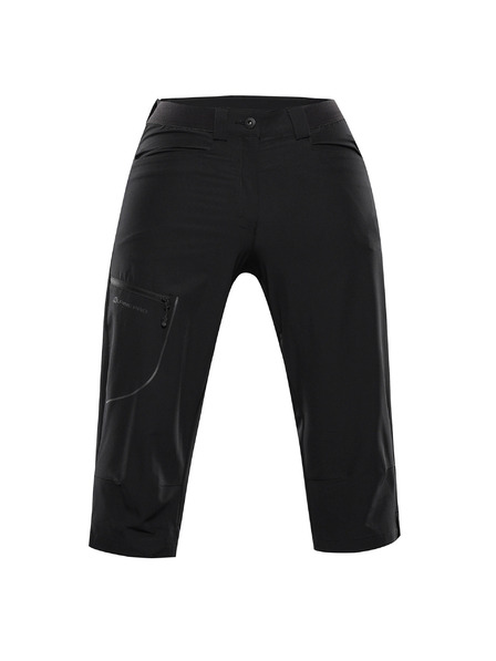 ALPINE PRO Női softshell capri nadrág ALPINE PRO WEDERA 2 fekete