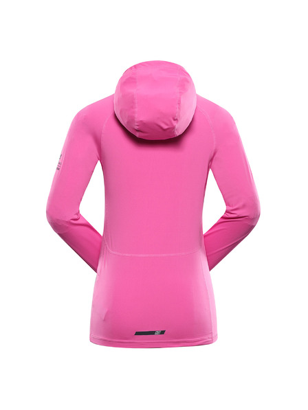 ALPINE PRO Női funkcionális pulóver fényvisszaverő elemekkel ALPINE PRO IZARA neon pink